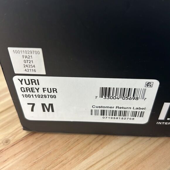 INC International Concept Yuri Slippers- Grey- Size 7 M- NIB - Picture 7 of 7